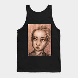 Young Ballerina Sketch Tank Top